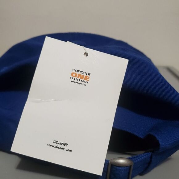 NWT Mickey Mouse Walt Disney Navy Blue Embroidered One Size Hat Baseball Cap - Picture 3 of 8